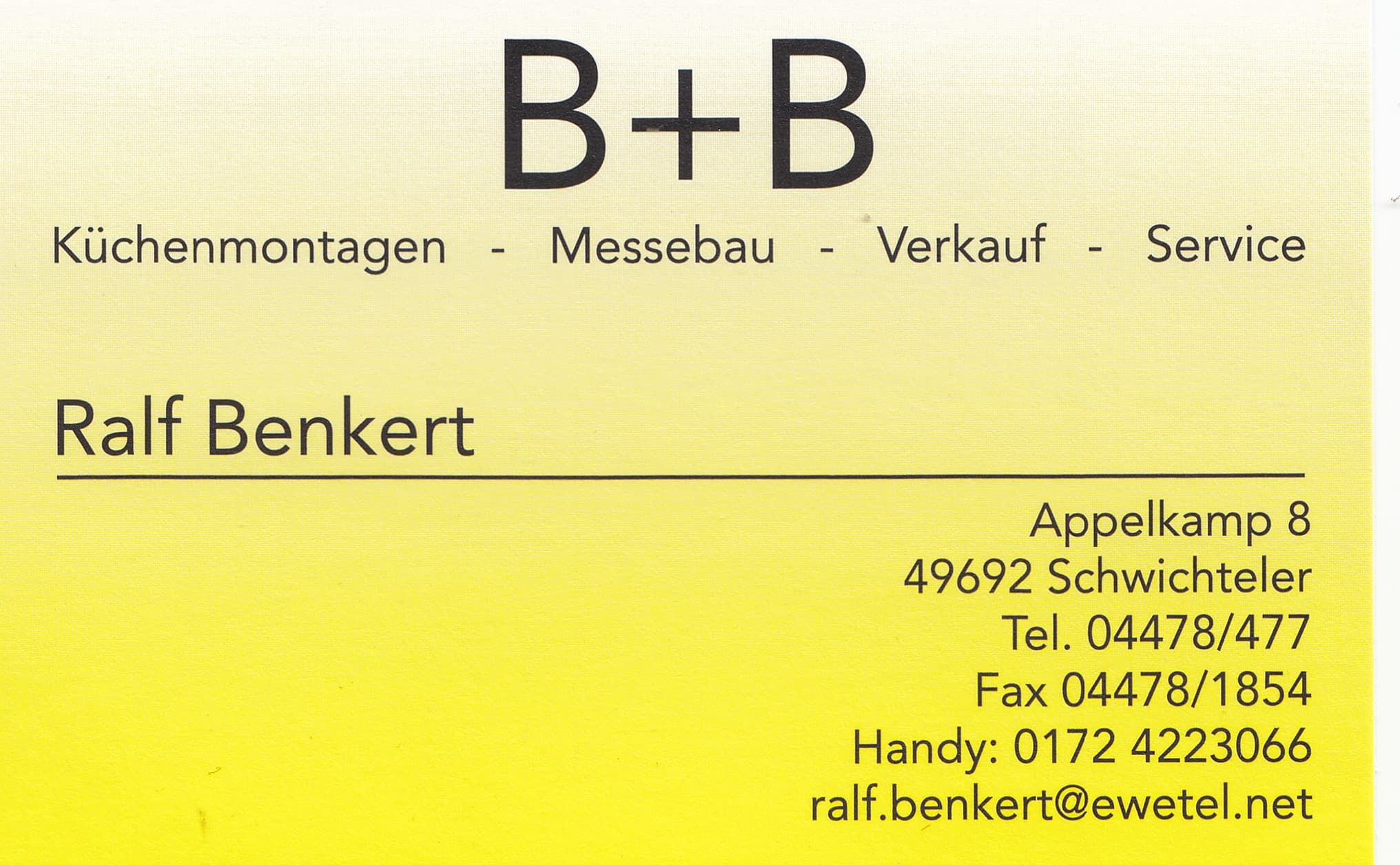 B + B Möbelmontagen