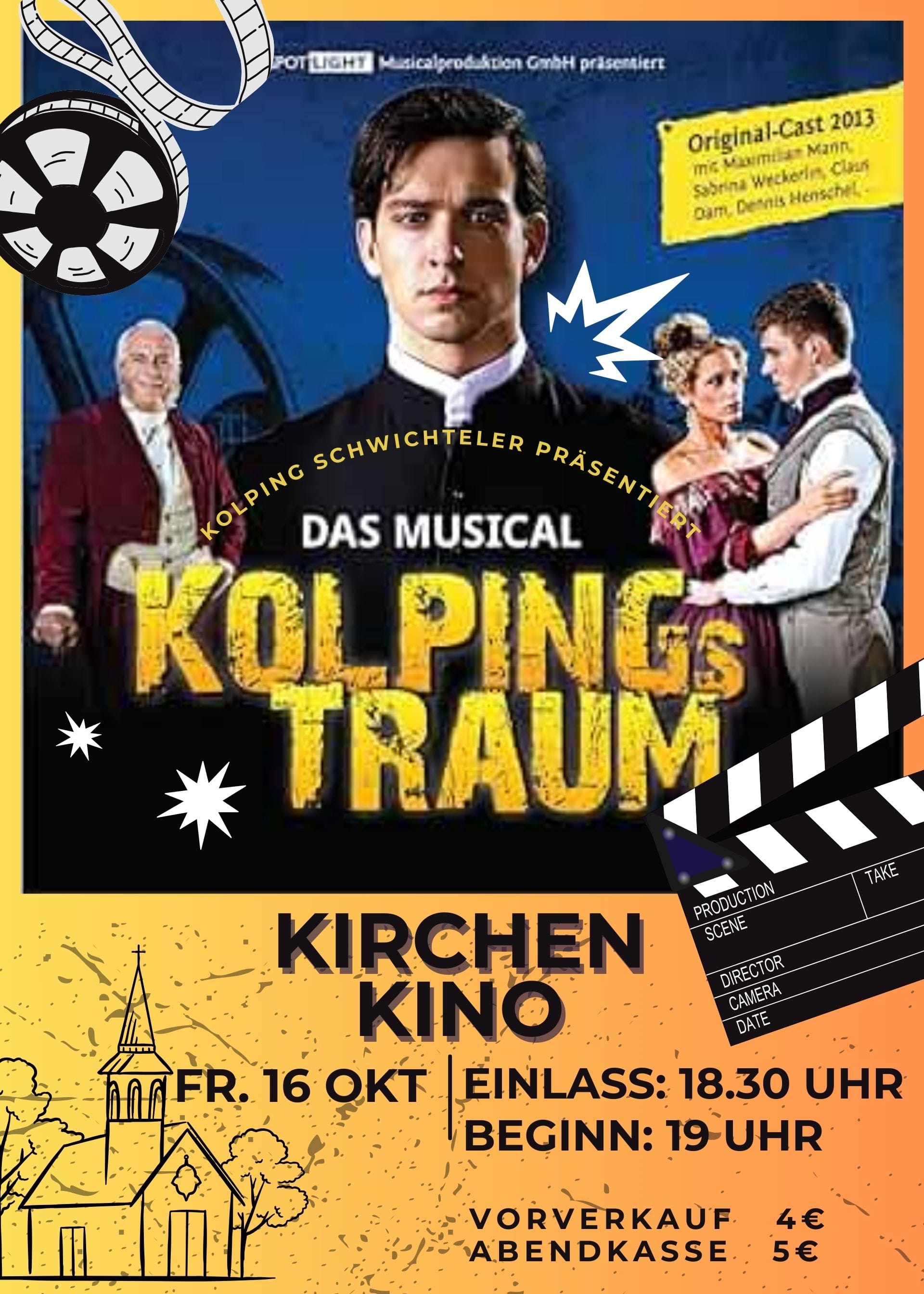 Kirchen-Kino: "Kolpings Traum - Das Musical"